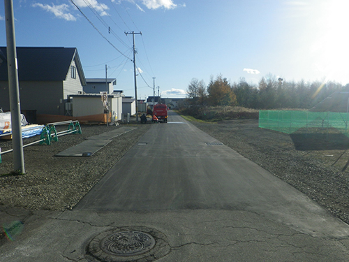 本町西仲通線道路改良舗装工事